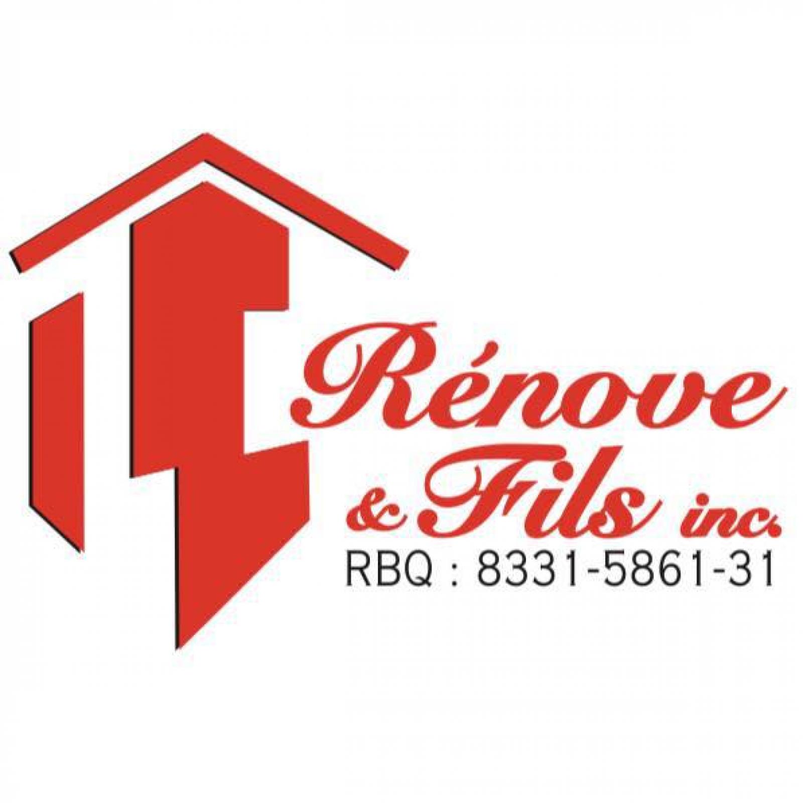 RÉNOVE & FILS INC. Logo